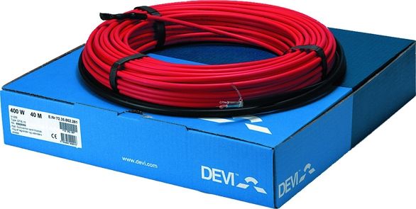 Нагрівальний кабель DEVIflex 18T 1880W 230V 105m на сайте cabelelectro.com.ua